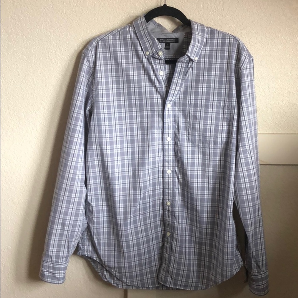 Banana Republic slim fit shirt size L